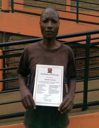 Swaibu certificate Ausschnitt